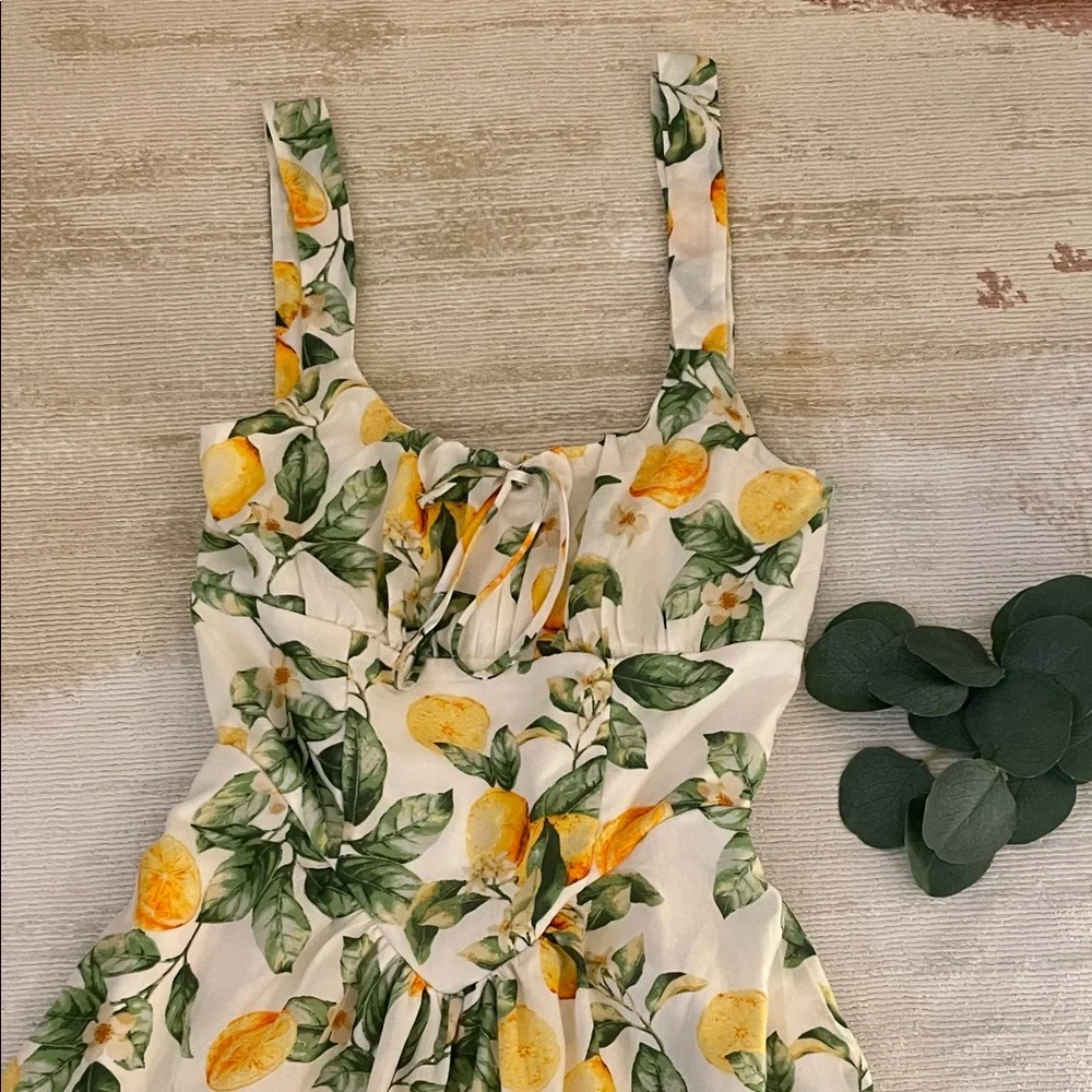 Francesca’s| Olivia🍋Midi Dress - Picture 5 of 7